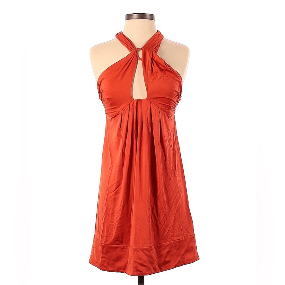 Serena Van Der Woodsen orange Tonga dress by DVF - Picture 2 of 3